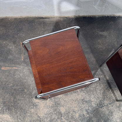 Bauhaus Bedside Table by Mücke-Melder, 1950s