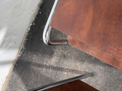 Bauhaus Bedside Table by Mücke-Melder, 1950s