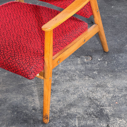 Pair of Jitona Czechoslovak Armchairs, 1960s