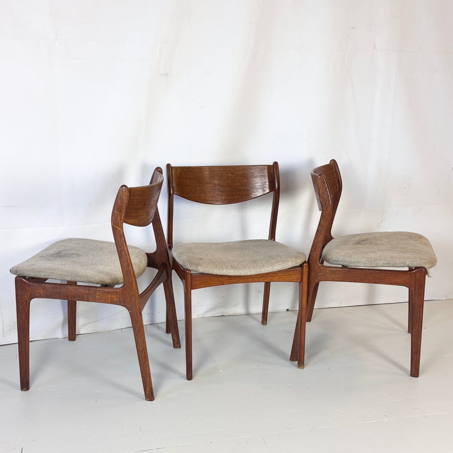 P.E. Jørgensen for Farso Stolefabrik Dining Chair, 1960s — Danish Mid-Century Design (To Restore)