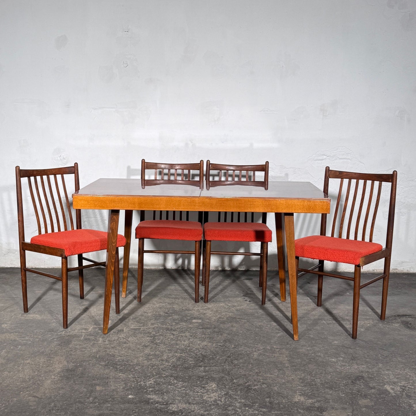 Tatra Nabytok Extendable Dining Table, 1960s