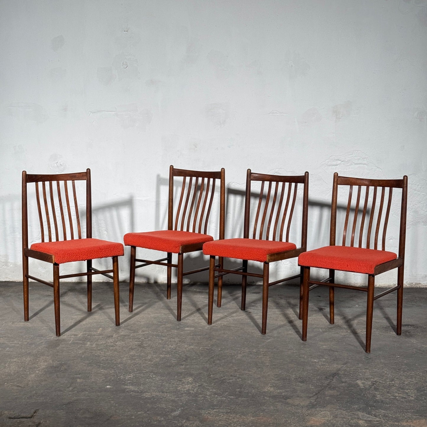 Set of 4 Tatra Nabytok Dining Chairs, 1960s