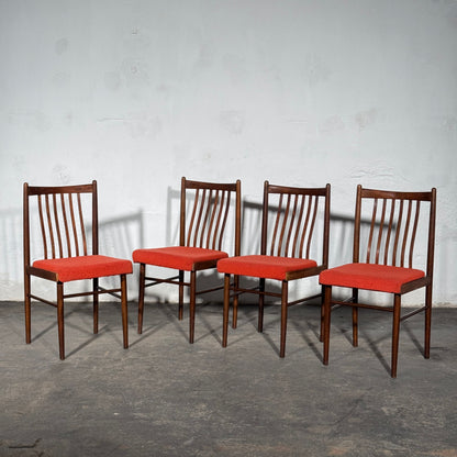 Set of 4 Tatra Nabytok Dining Chairs, 1960s