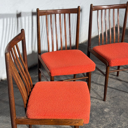 Set of 4 Tatra Nabytok Dining Chairs, 1960s
