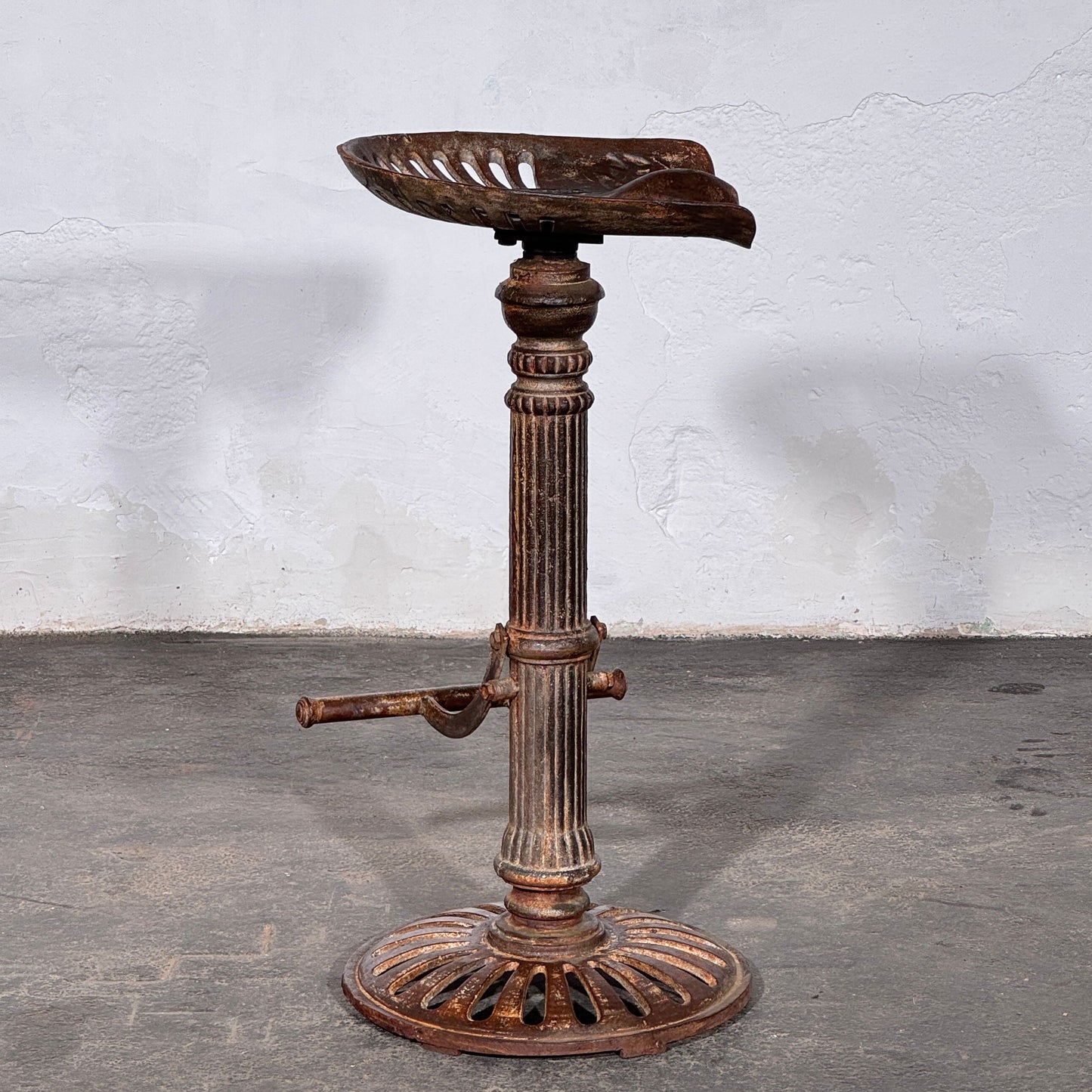 Massey Ferguson Cast Iron Tractor Seat Barstool