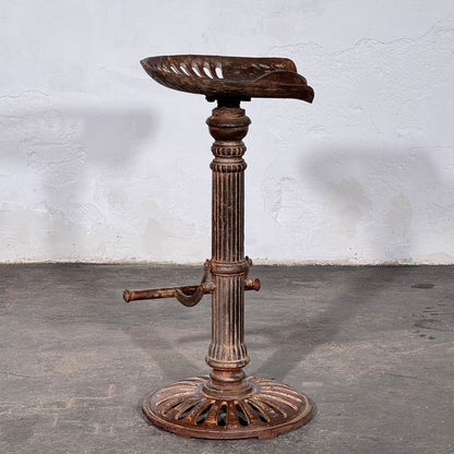 Massey Ferguson Cast Iron Tractor Seat Barstool