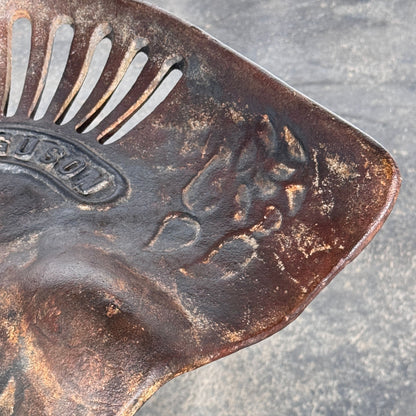Massey Ferguson Cast Iron Tractor Seat Barstool