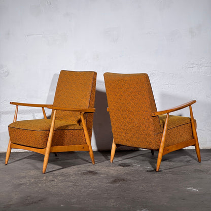 Pair of Hungarian Armchairs, 1960s