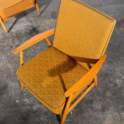 Pair of Hungarian Armchairs, 1960s