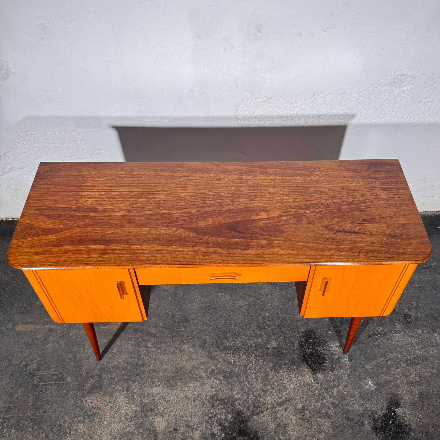 East German Writing Desk by Heidenau, 1960s