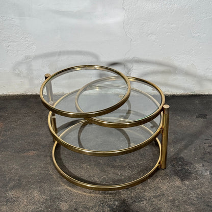Milo Baughman Brass Coffee Table, 1960s