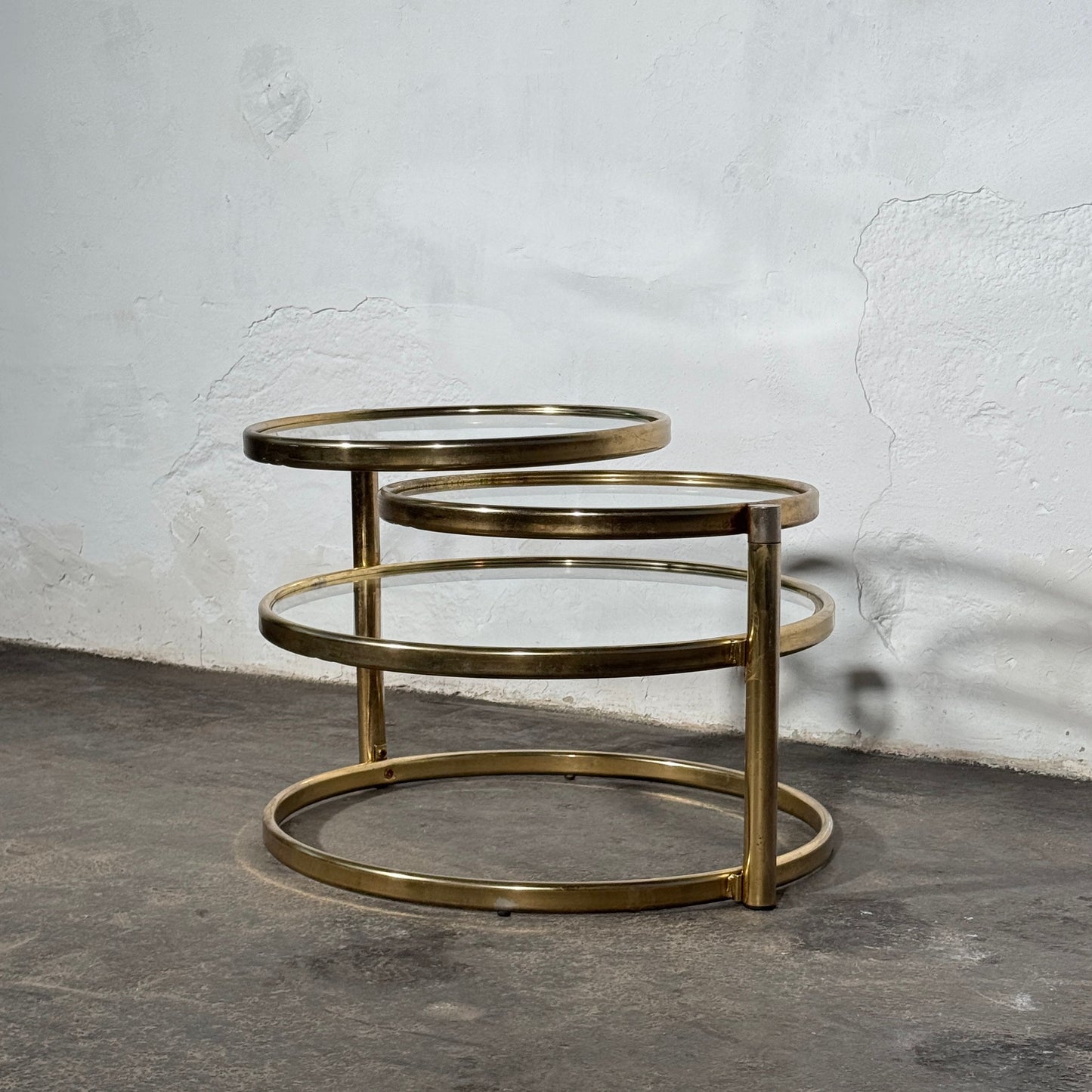 Milo Baughman Brass Coffee Table, 1960s