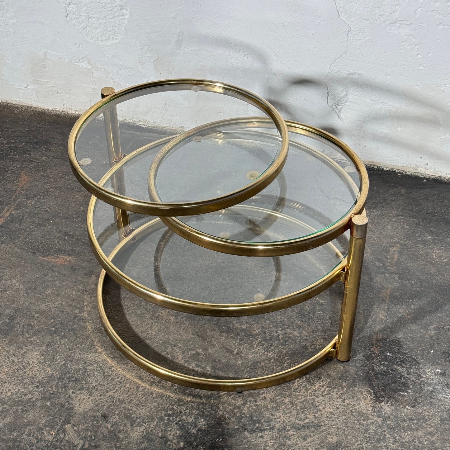 Milo Baughman Brass Coffee Table, 1960s