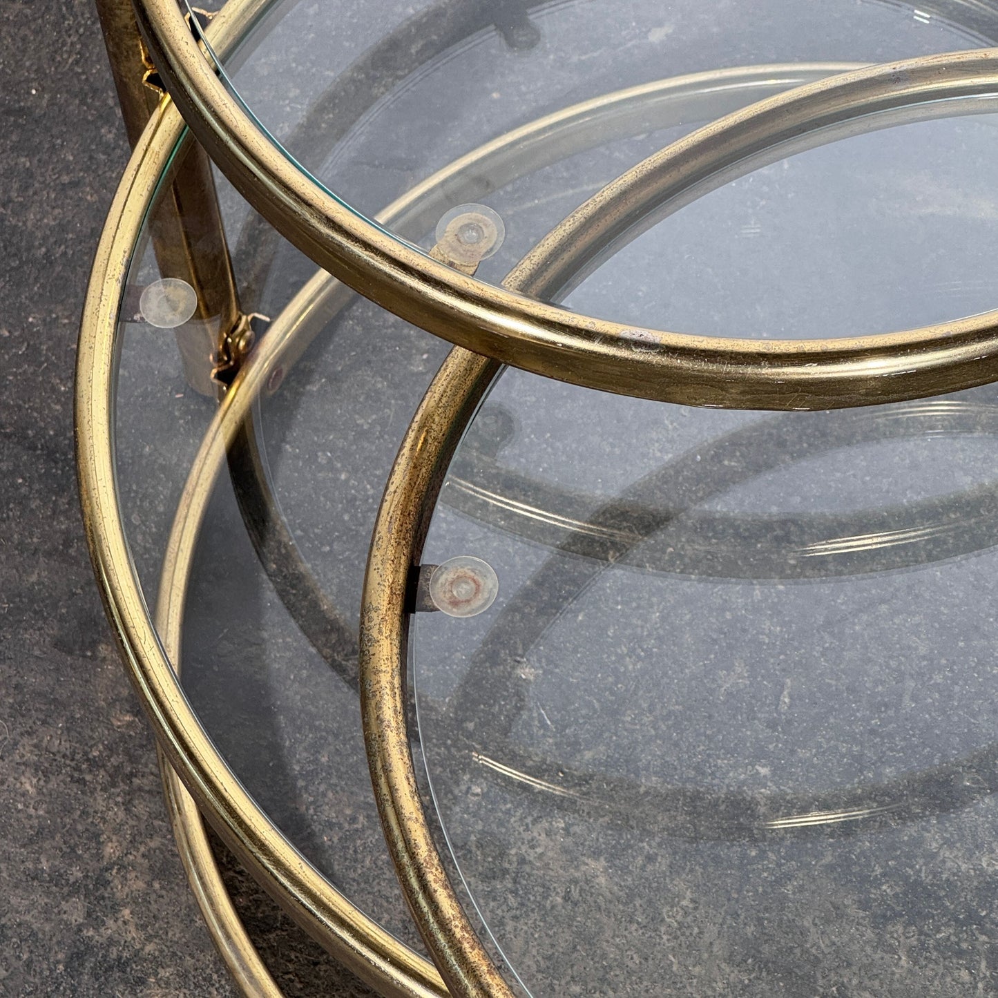 Milo Baughman Brass Coffee Table, 1960s