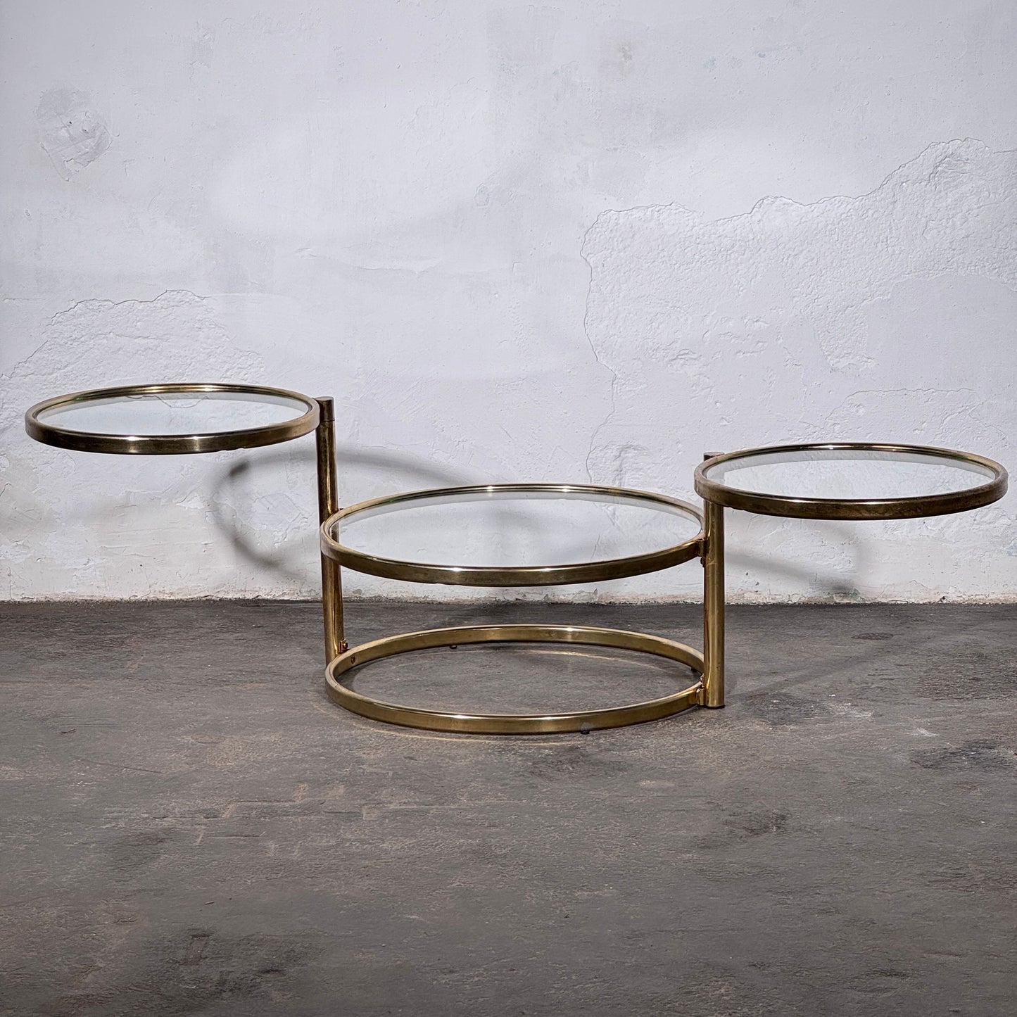 Milo Baughman Brass Coffee Table, 1960s