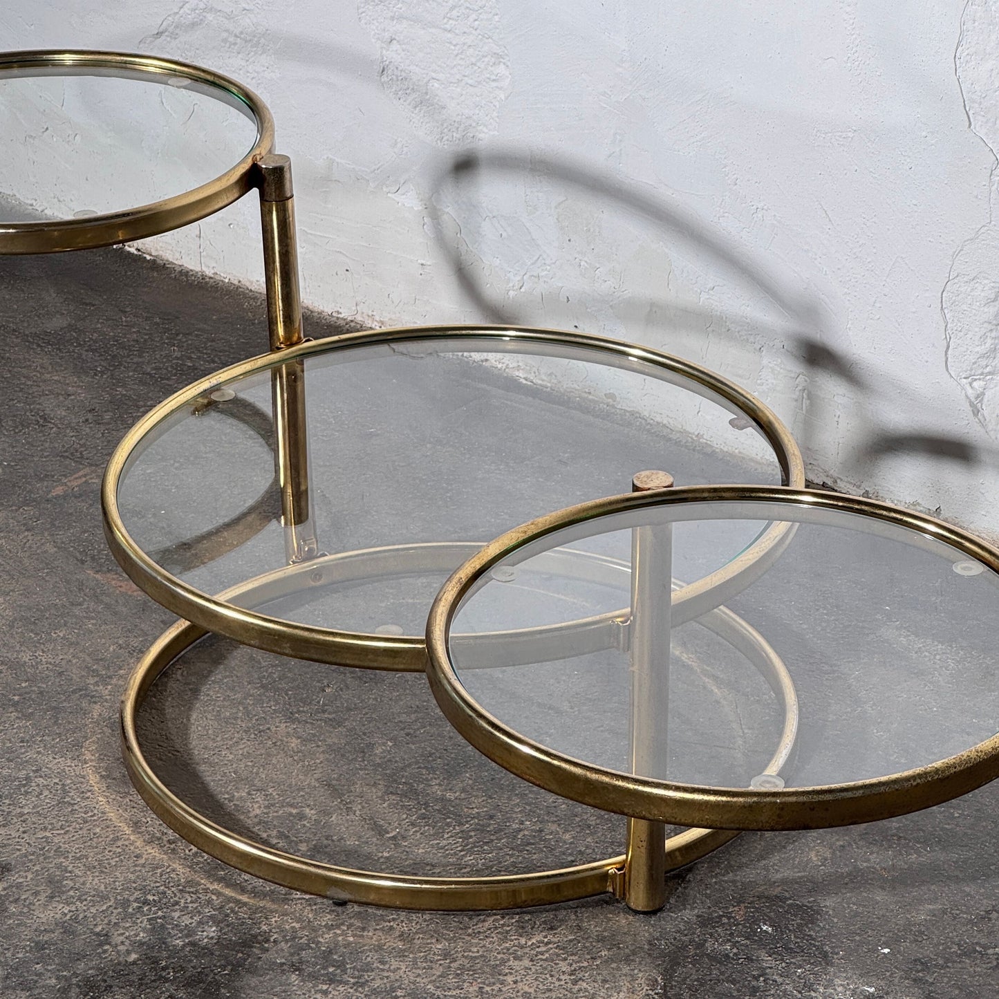Milo Baughman Brass Coffee Table, 1960s