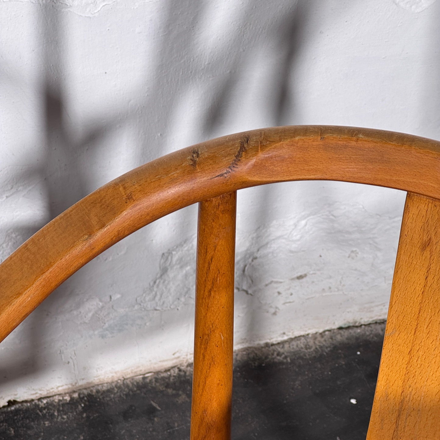 Set of 2 Carl-Ewert Ekström Chairs, Purple Leather Upholstery, 1970s