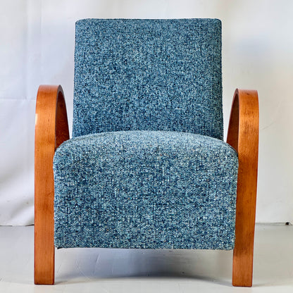 Pair of French Art-Deco Armchairs, 1960s