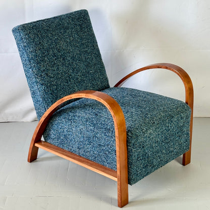 Pair of French Art-Deco Armchairs, 1960s