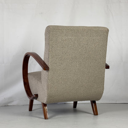 Jindřich Halabala H-410 Armchair, Czechoslovakia, 1930s