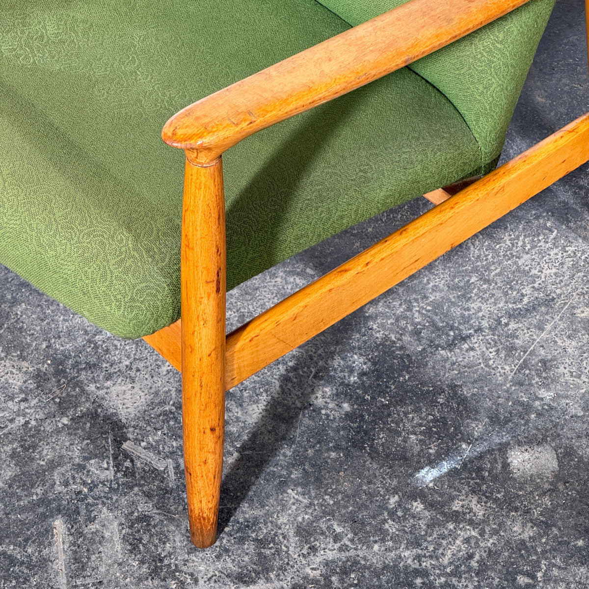 Pair of GFM-64 Armchairs by Edmund Homa, 1970s
