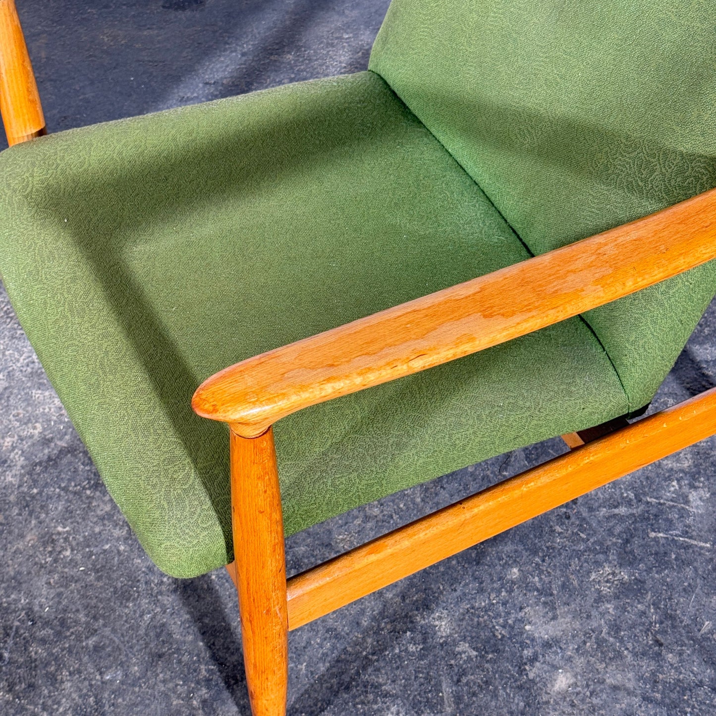 Pair of GFM-64 Armchairs by Edmund Homa, 1970s