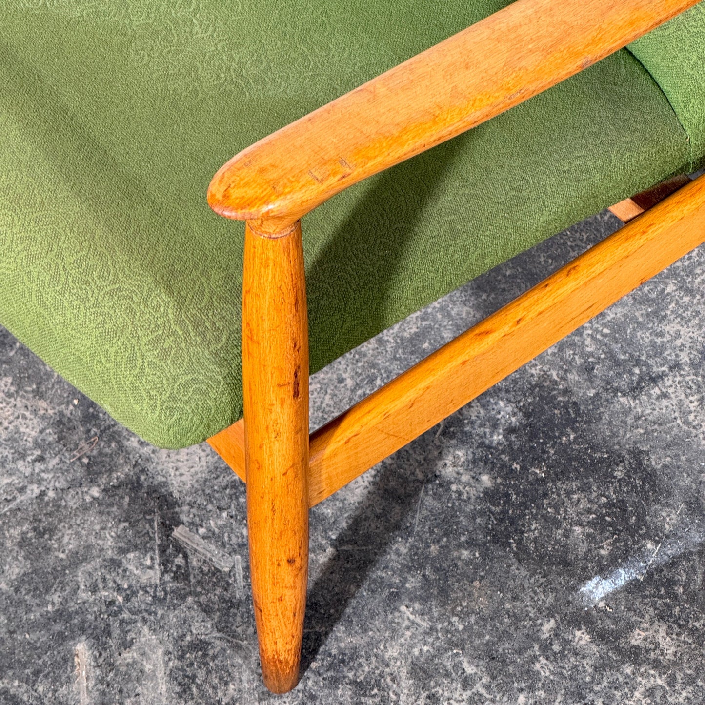 Pair of GFM-64 Armchairs by Edmund Homa, 1970s