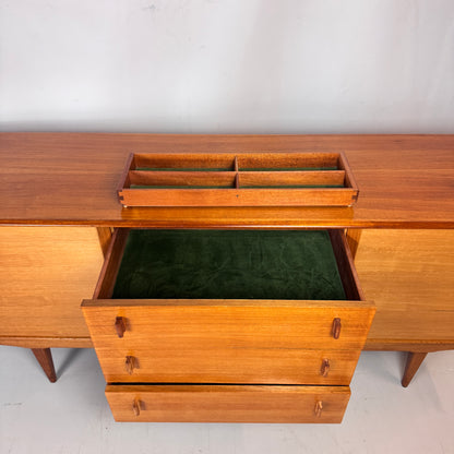 Harrow French Walnut Sideboard by Alfred Cox, 1950s