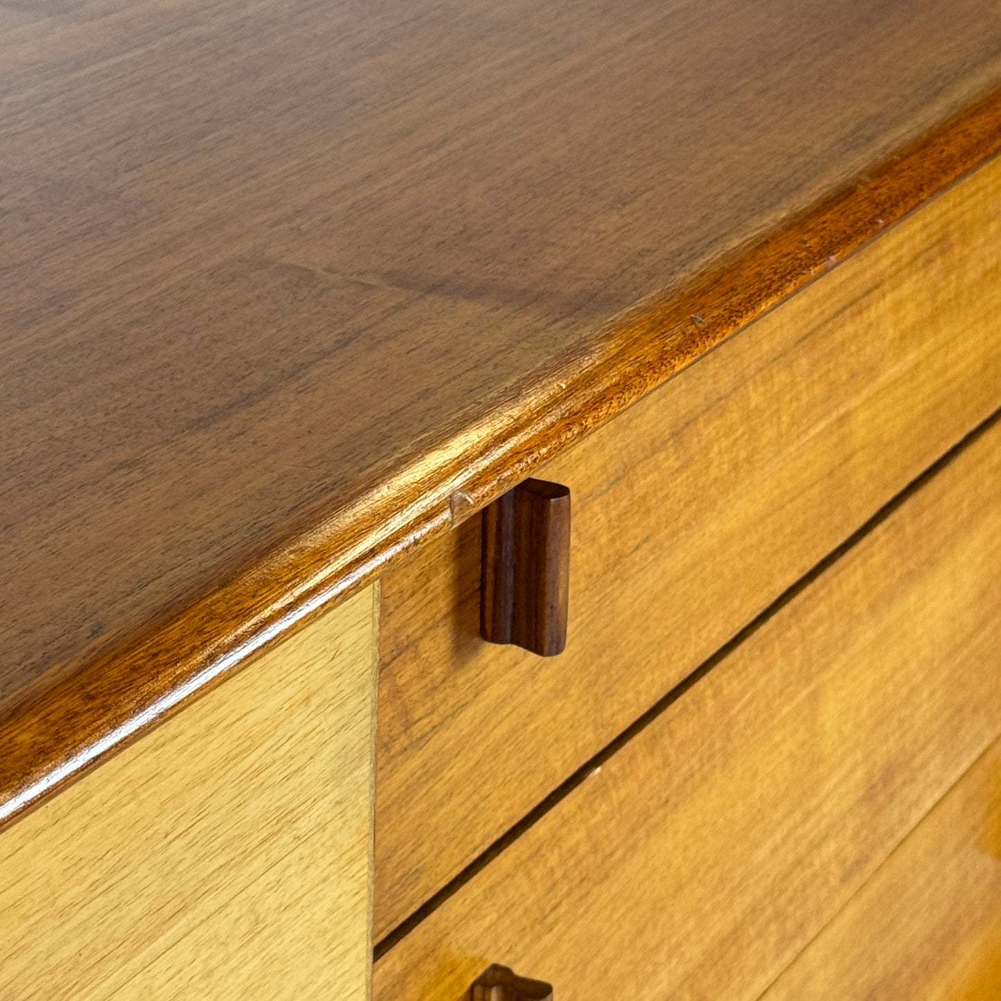 Harrow French Walnut Sideboard by Alfred Cox, 1950s