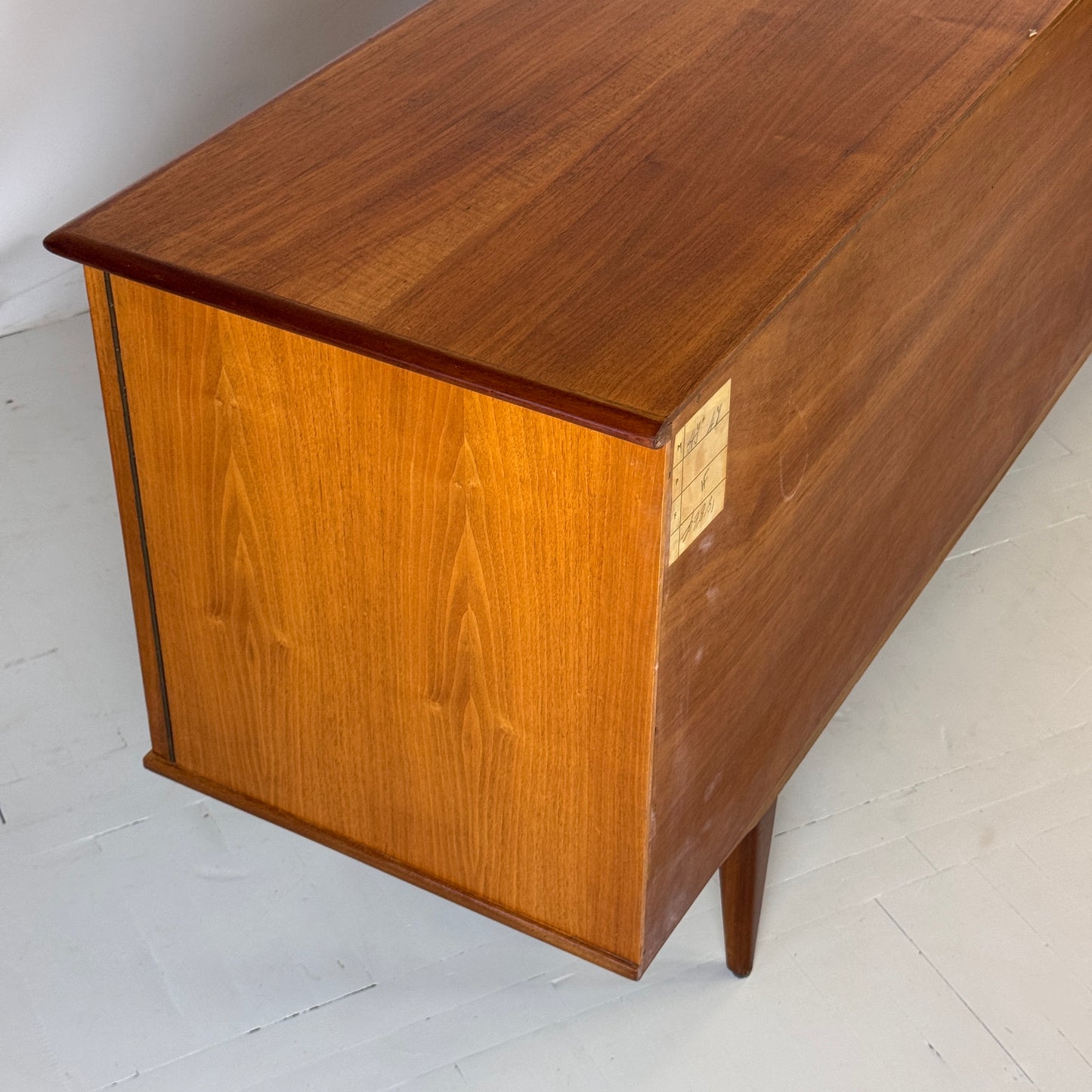 Harrow French Walnut Sideboard by Alfred Cox, 1950s