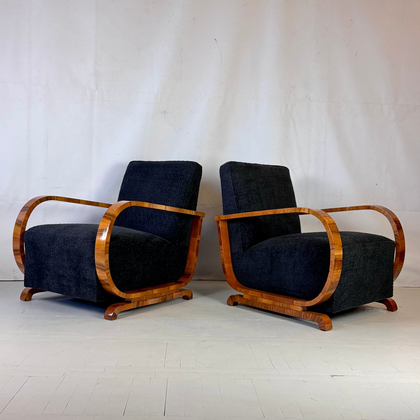 Pair of Art Deco Armchairs by Heal & Son, London, 1930s