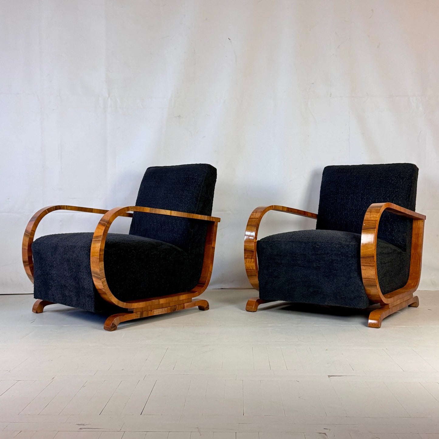 Pair of Art Deco Armchairs by Heal & Son, London, 1930s