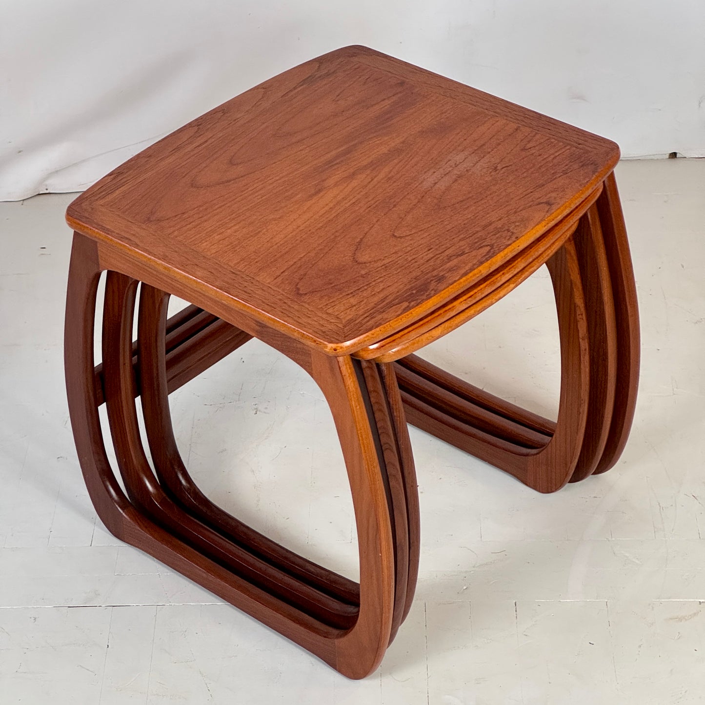 Nathan Teak Nest of Tables, 1960s