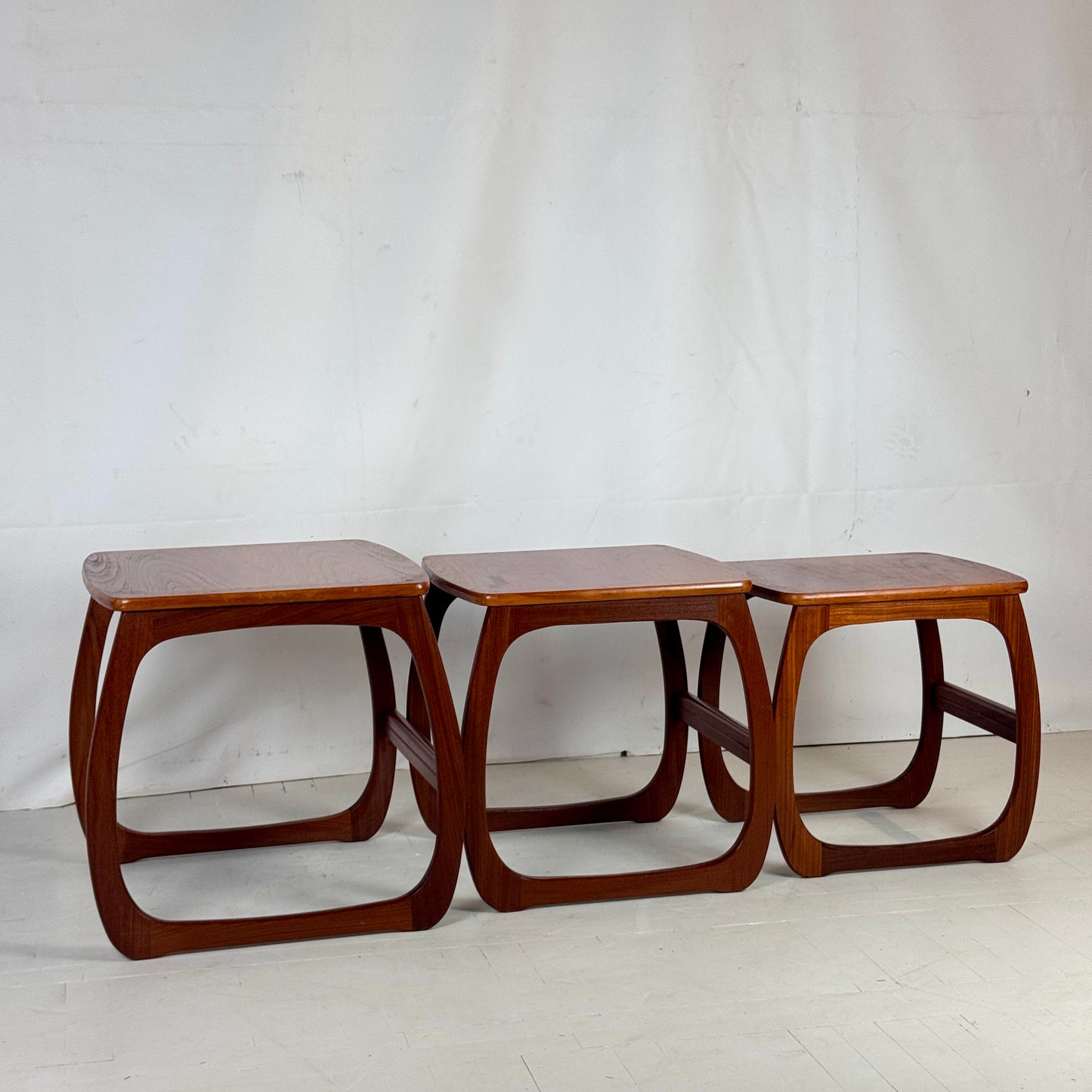 Nathan Teak Nest of Tables, 1960s