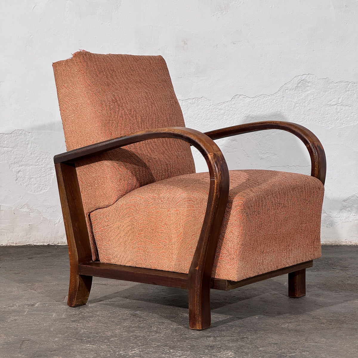 Pair of Debreceni Art Deco Bentwood Armchairs, Hungary, 1930s