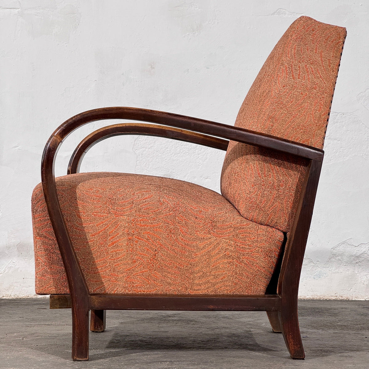 Pair of Debreceni Art Deco Bentwood Armchairs, Hungary, 1930s