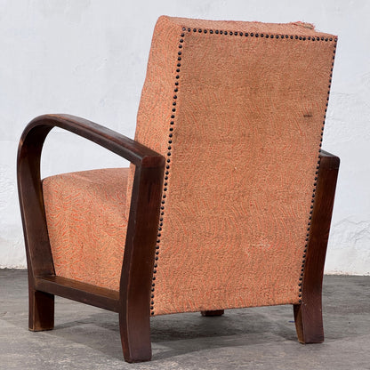 Pair of Debreceni Art Deco Bentwood Armchairs, Hungary, 1930s