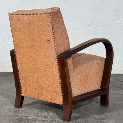 Pair of Debreceni Art Deco Bentwood Armchairs, Hungary, 1930s