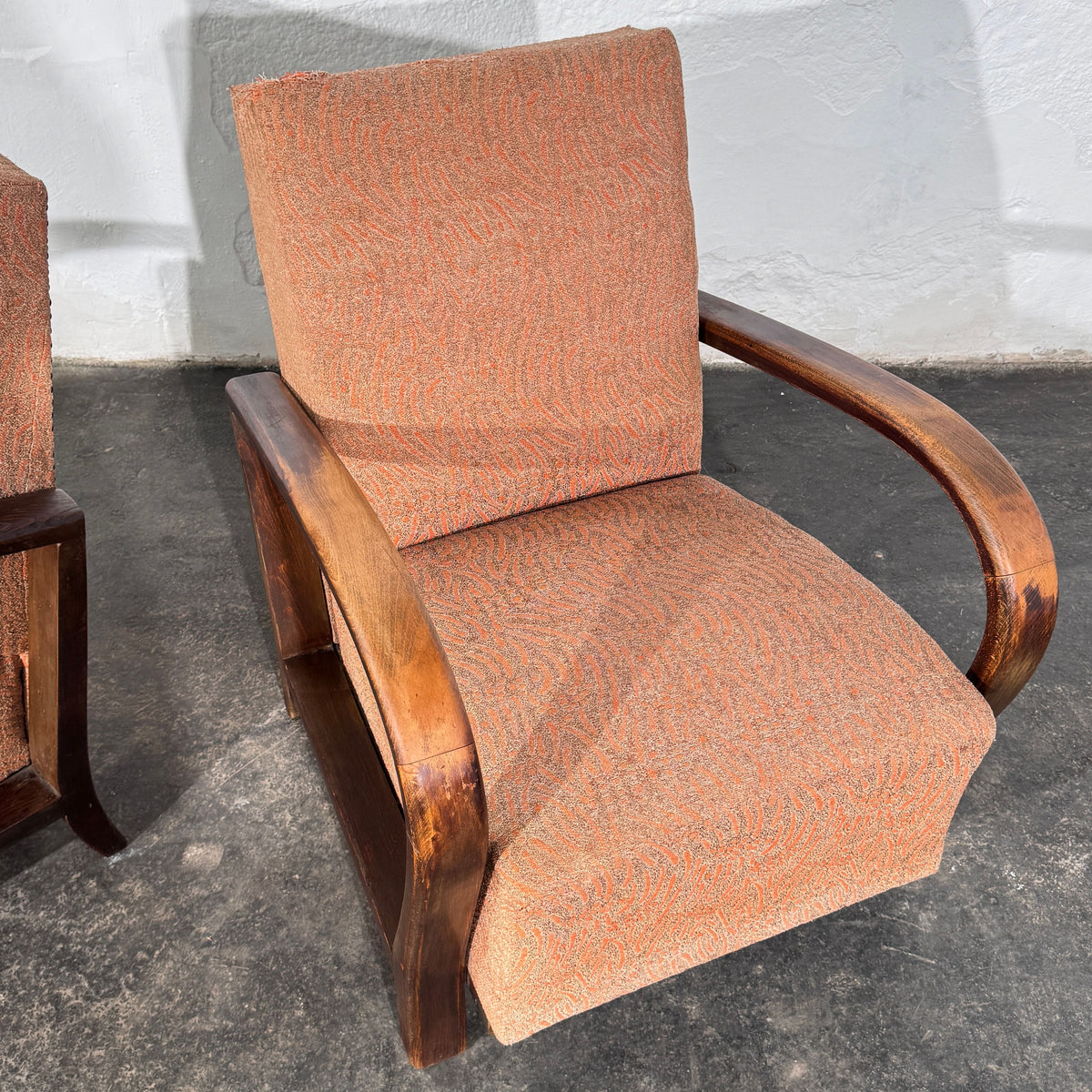 Pair of Debreceni Art Deco Bentwood Armchairs, Hungary, 1930s