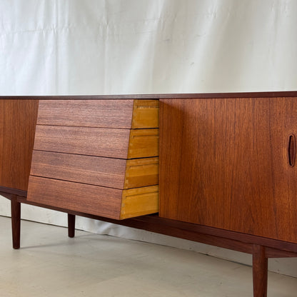 Trio Teak Sideboard by Nils Jonsson for Troeds, 1960s