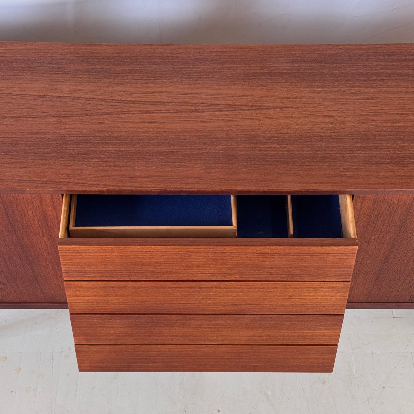 Trio Teak Sideboard by Nils Jonsson for Troeds, 1960s