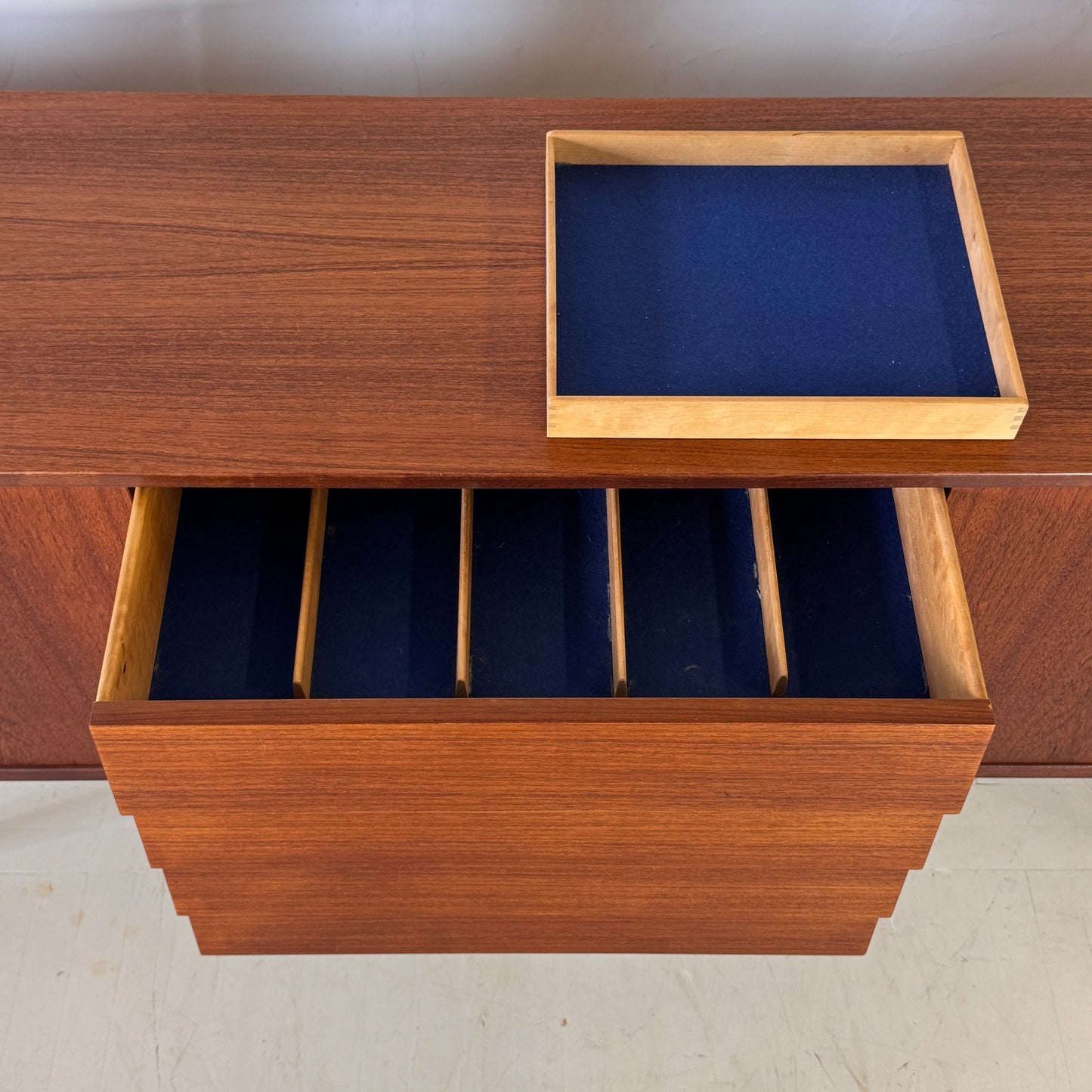 Trio Teak Sideboard by Nils Jonsson for Troeds, 1960s