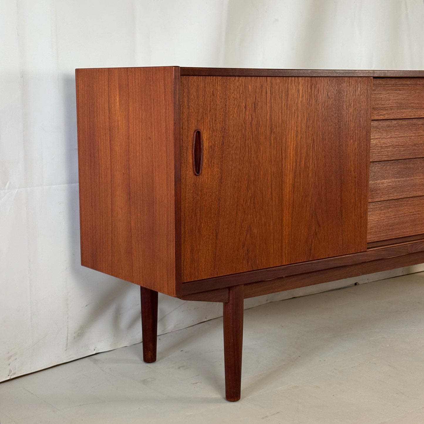 Trio Teak Sideboard by Nils Jonsson for Troeds, 1960s