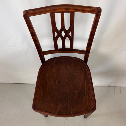 Pair of Model 333 Dining Chairs by Josef Hoffmann for Jacob & Josef Kohn, Vienna, 1901