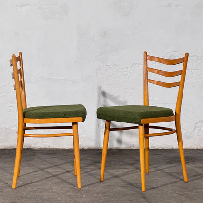 Set of 4 Czechoslovak Dining Chairs, Attributed to Interier Praha, 1960s