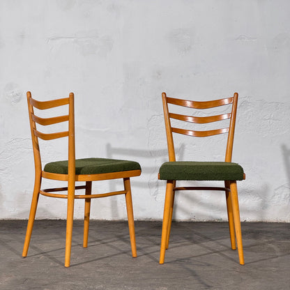 Set of 4 Czechoslovak Dining Chairs, Attributed to Interier Praha, 1960s