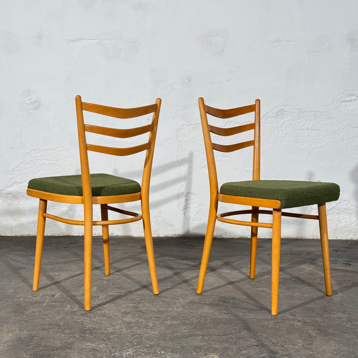 Set of 4 Czechoslovak Dining Chairs, Attributed to Interier Praha, 1960s