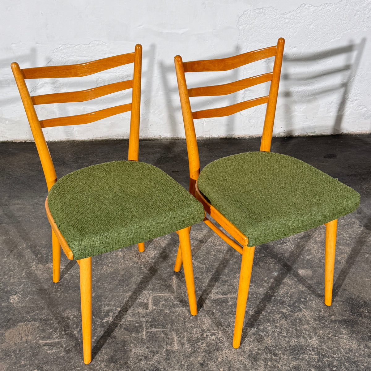 Set of 4 Czechoslovak Dining Chairs, Attributed to Interier Praha, 1960s