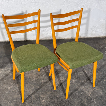 Set of 4 Czechoslovak Dining Chairs, Attributed to Interier Praha, 1960s