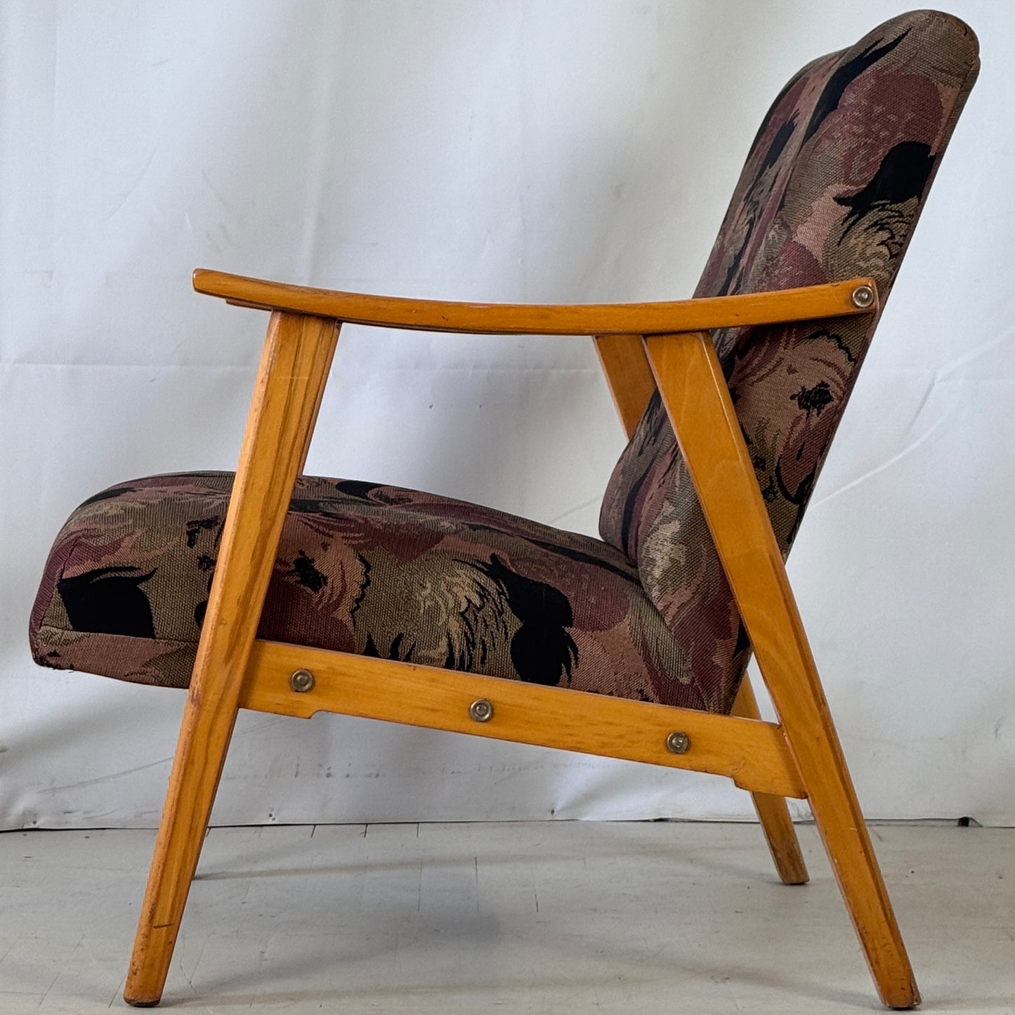 Pair of Hungarian Retro A-65 Armchairs, 1960s